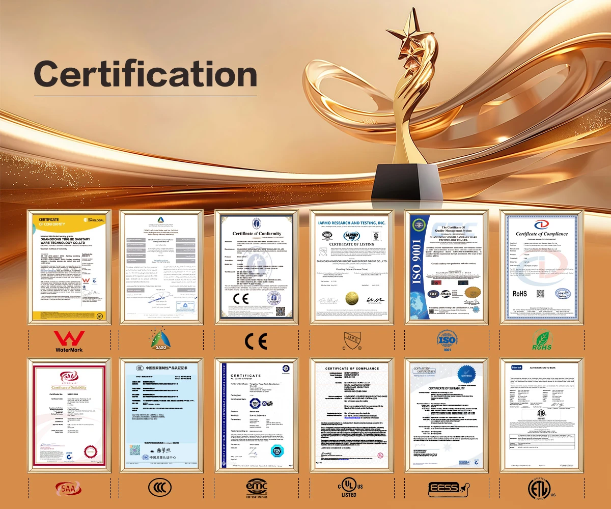 Automatic Bidet Seat Certification Automatic Bidet Seat Certification